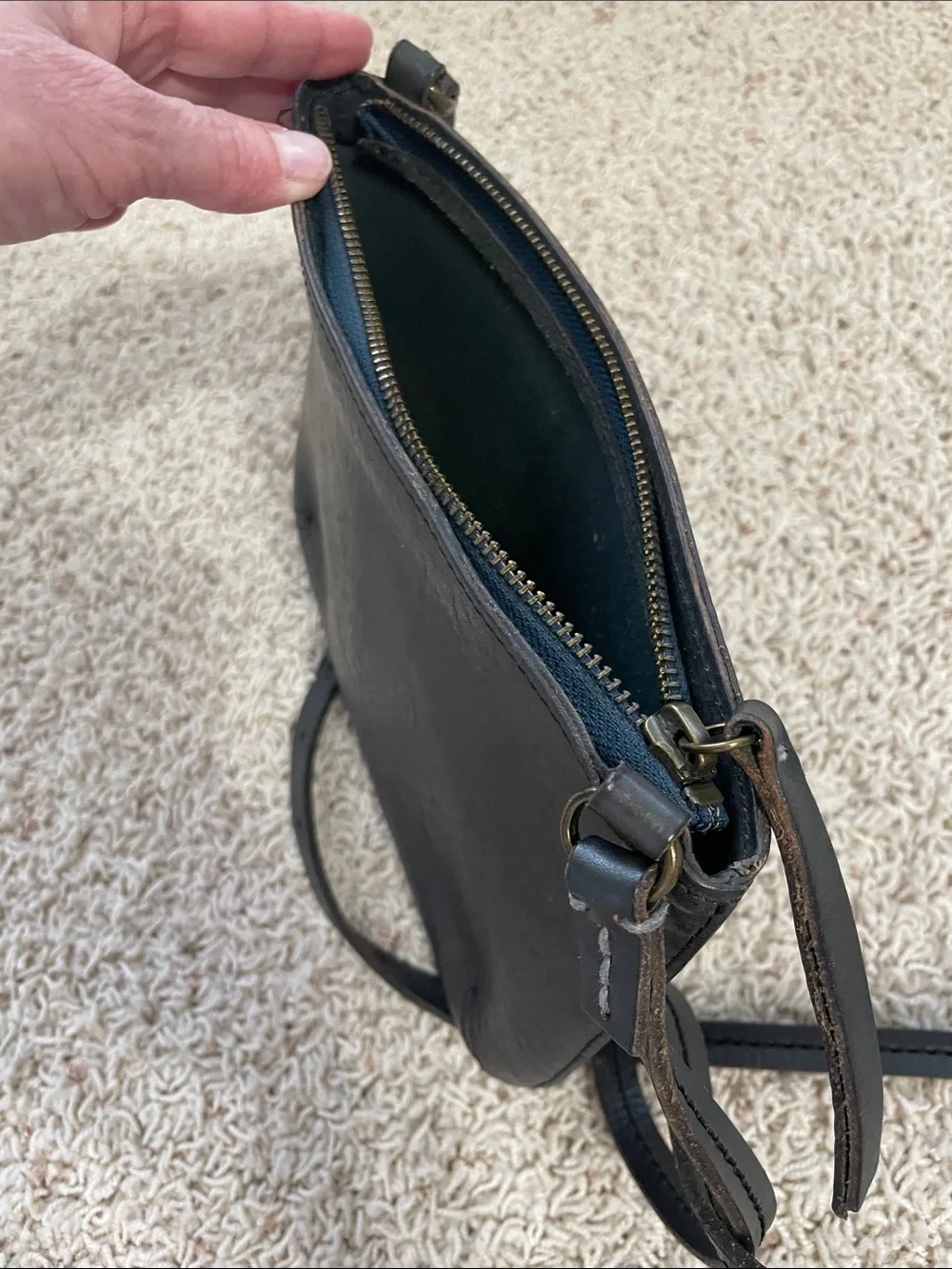 Lucky Brand The Point Crossbody Bag with Adjustable Strap